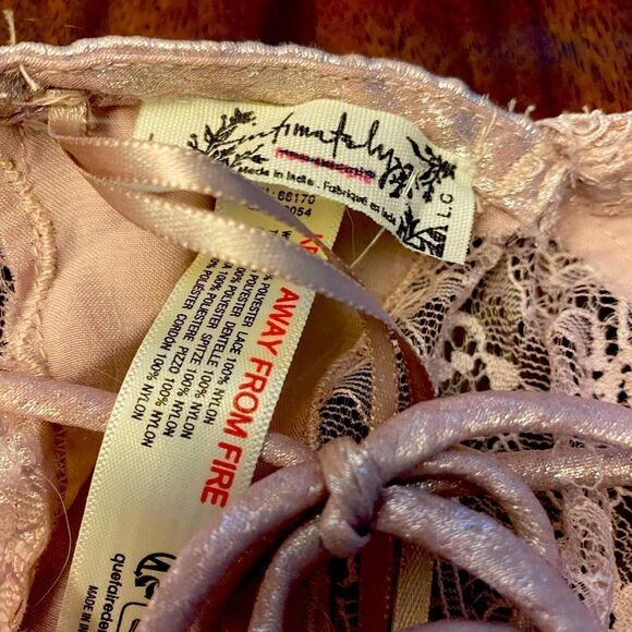 NWOT FP Intimately Shimmer on Cami Large - Picture 7 of 9